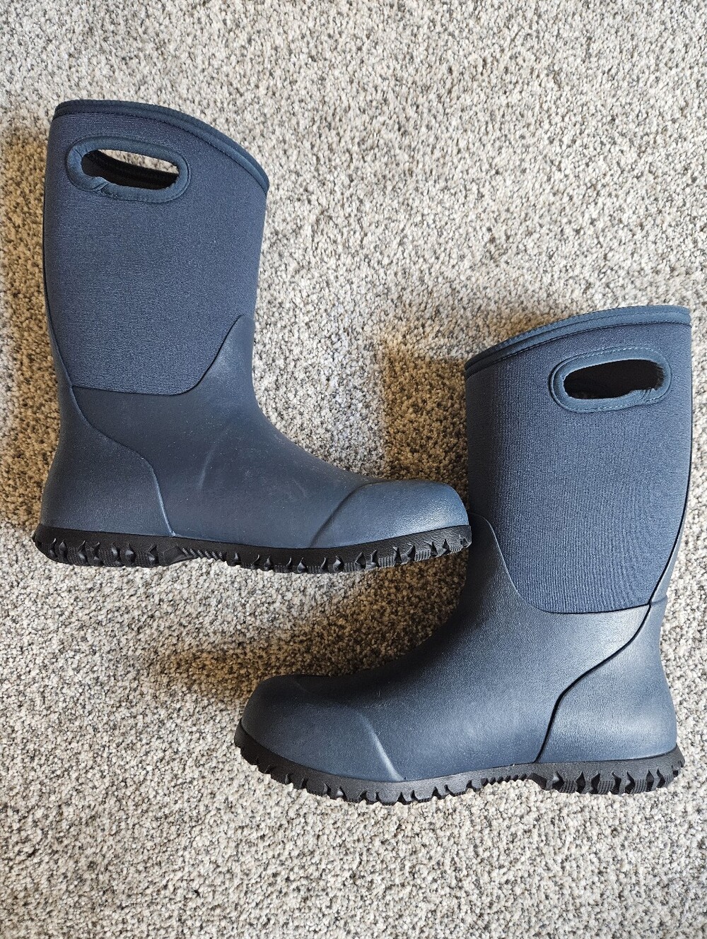 Bogs Navy Waterproof Pull-On Boots - Picture 2 of 5